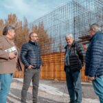 Petrakosky recorrió obras de presedimentador