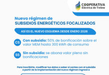 Nuevo régimen de subsidios energéticos: cómo funciona el esquema que comenzó a regir en enero 2026